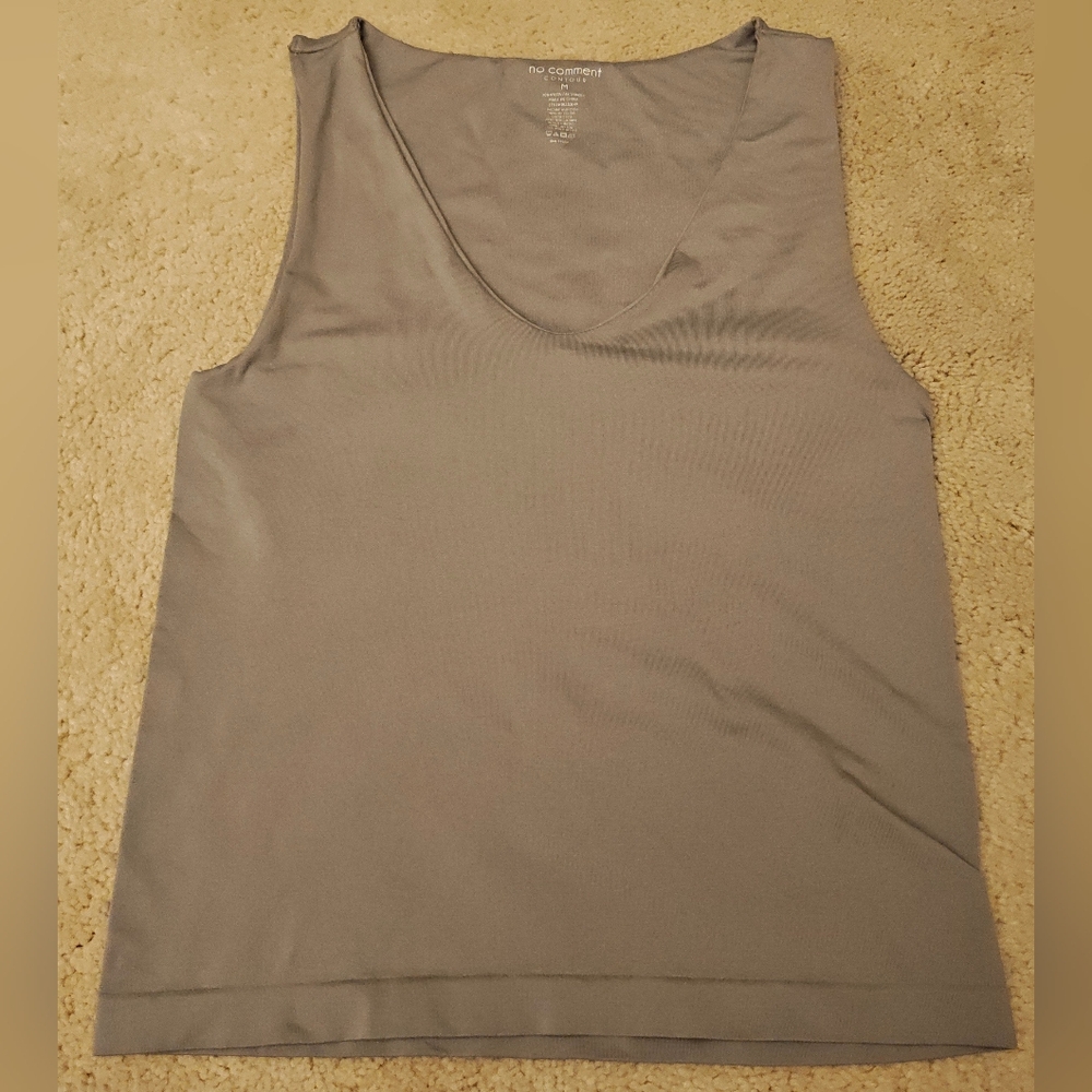 No Comment Contour Slimming Tank Top w Sculpting.
